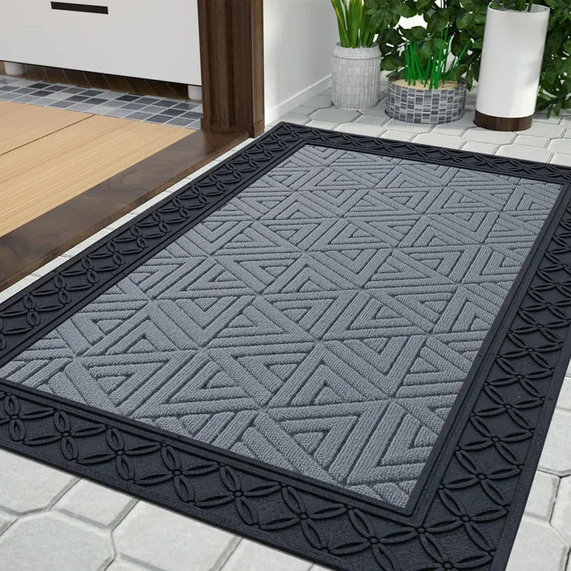 Coire Geo Coir Door Mats - Grey media 3