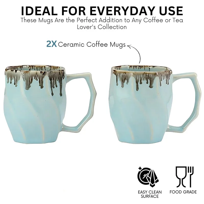 Casablanca Ceramic Tea Cup (250 mL Each) - Set of Two media 4