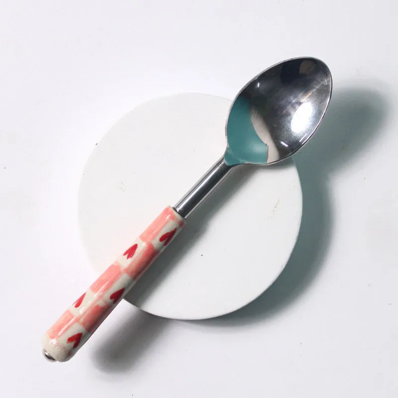 Hearty Check Cutlery - Three Piece Set media 6