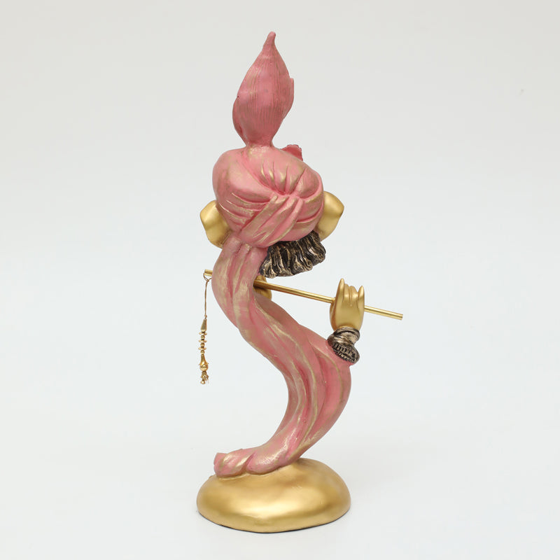 Rishi Ganesha Showpiece - Gold media 6