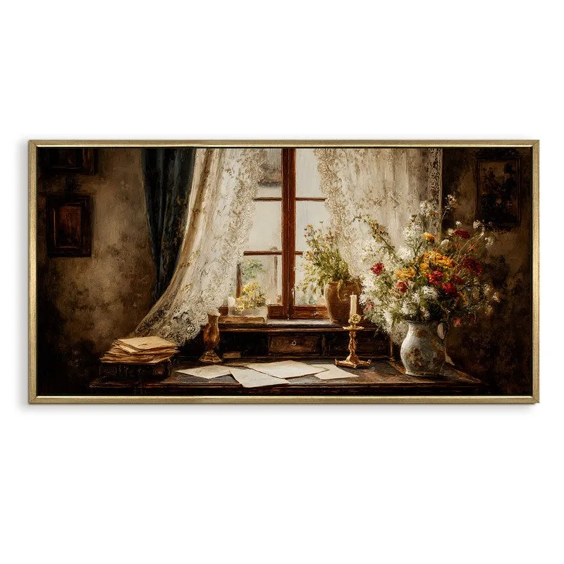 Classic Candlelit Viewframe Wall Art media 4