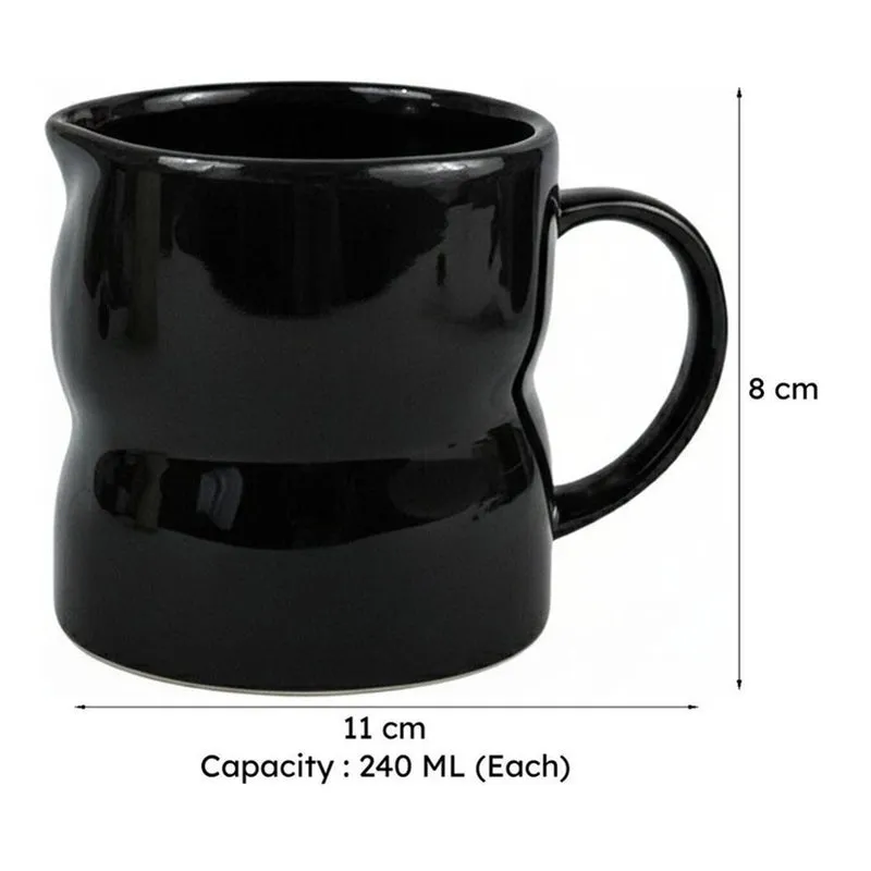 Brew Ceramic Tea Cup (240 mL Each) - Set Of Two media 6