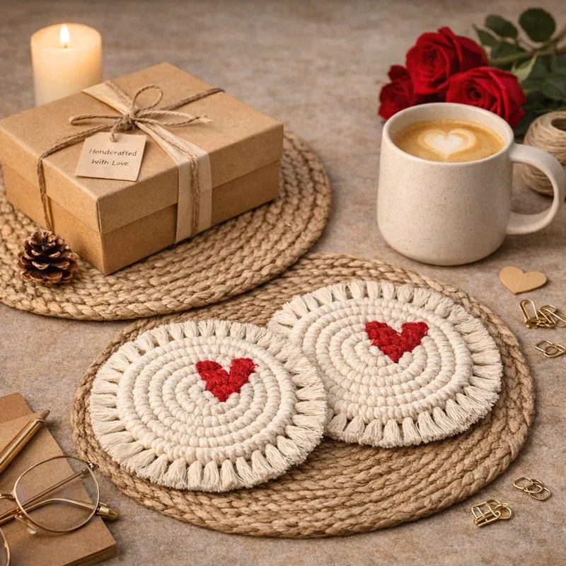 Love Knot Coaster Set - Set of Two media 3