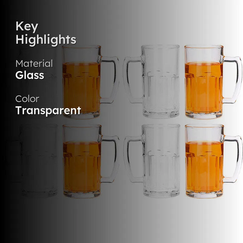 Lukyan Beer Mug (600 ML) - Set Of Eight media 2