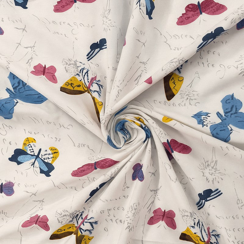 FlutterJoy Cotton Curtains - Set Of Three media 6