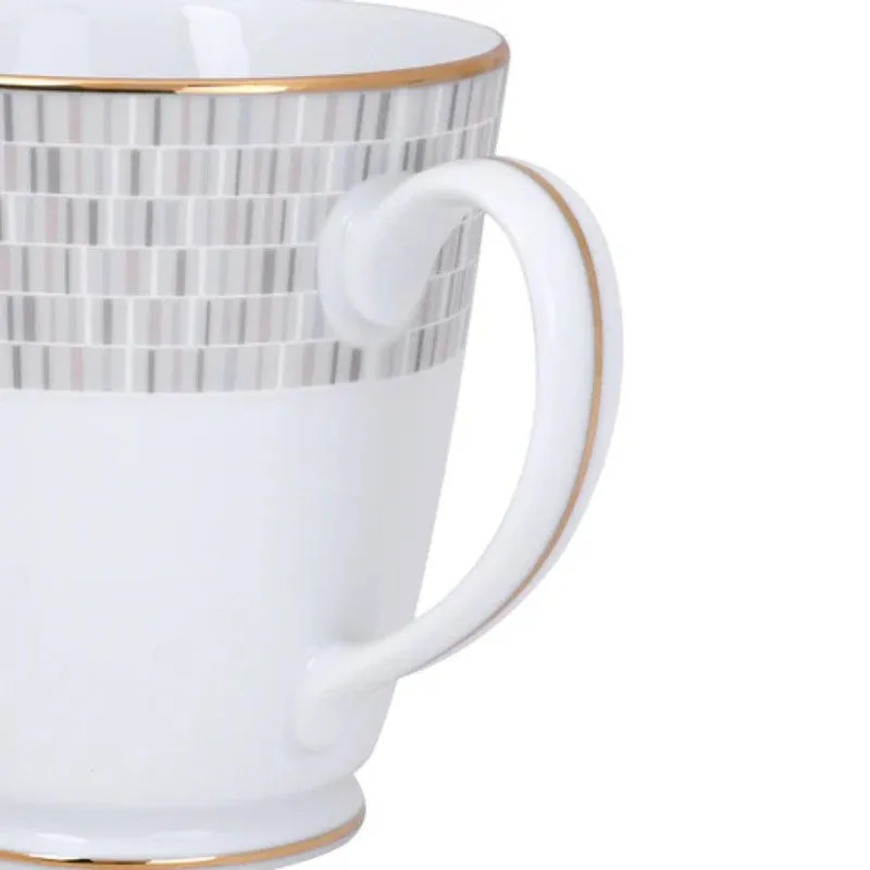 Noritake Ville De Lumire Goldline Porcelain Coffee Mug - 280 mL media 6