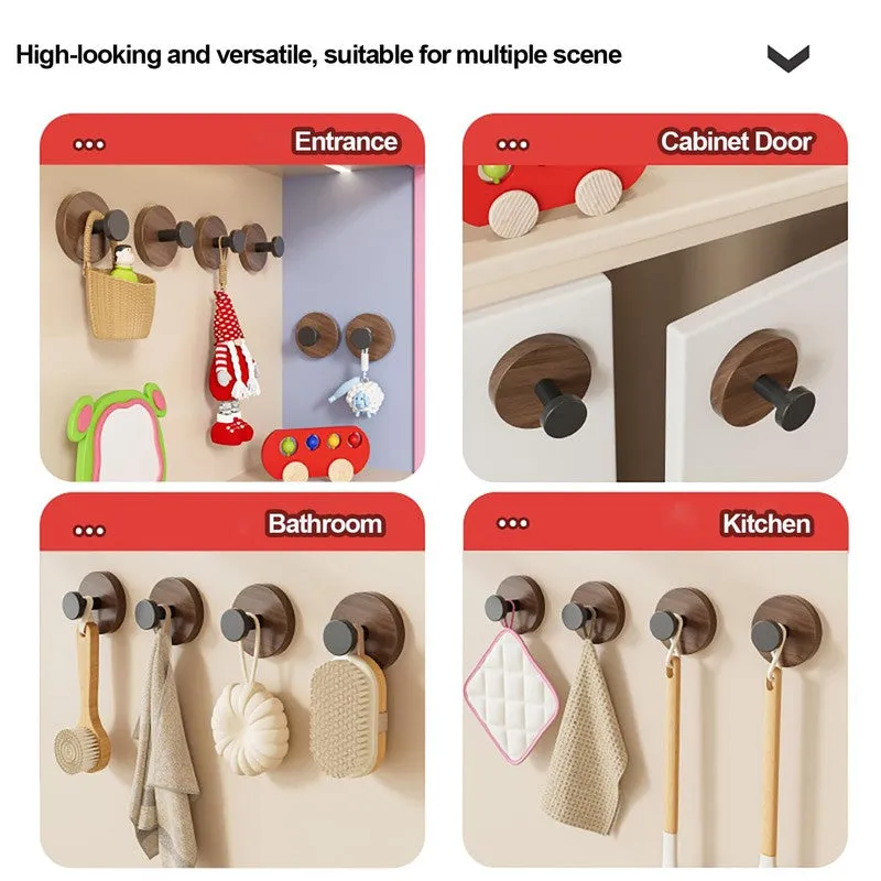 HoldEase Adhesive Hooks - Set Of Four media 6