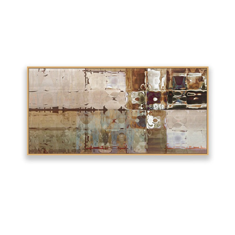 Acton Abstract Cotton Canvas Wall Art media 6