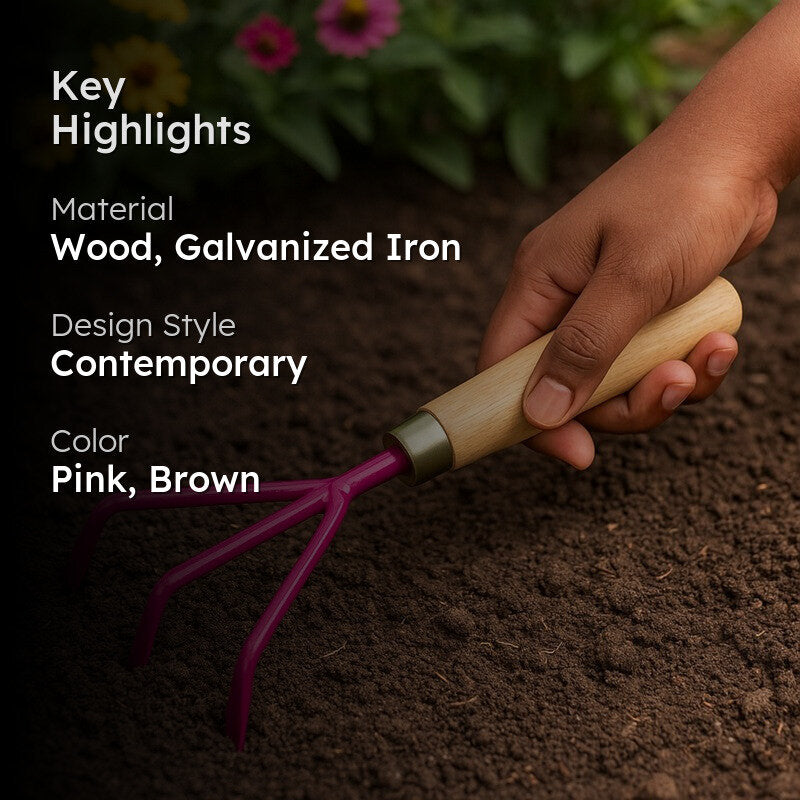 Garden Iron Claw Cultivator media 2