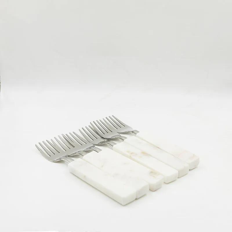 Cava Marble Fork Set - Set Of Six media 5