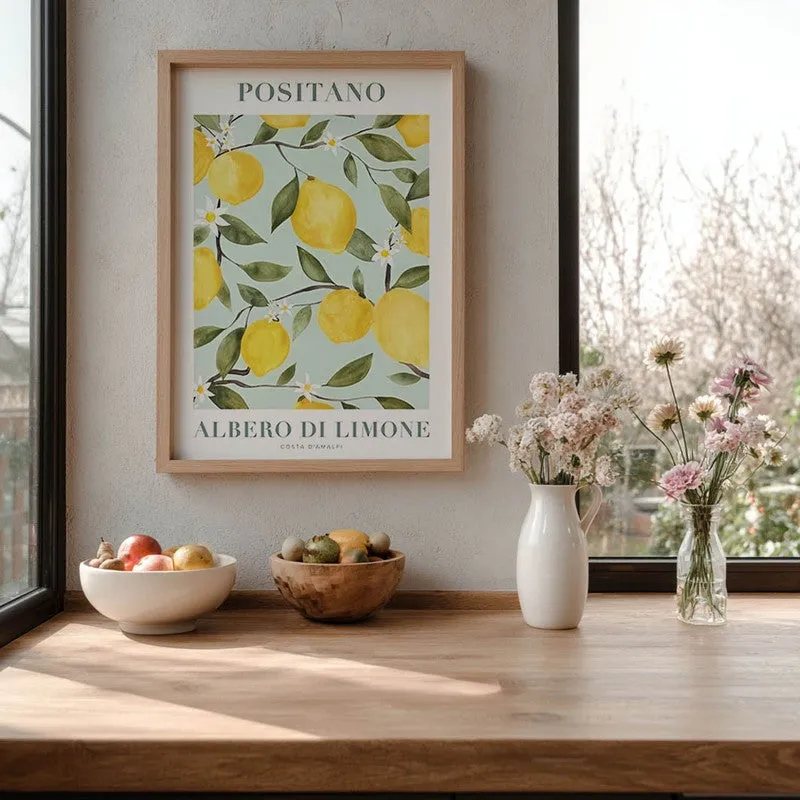 Citrus Zest Archival Canvas Wall Art - Brown media 7