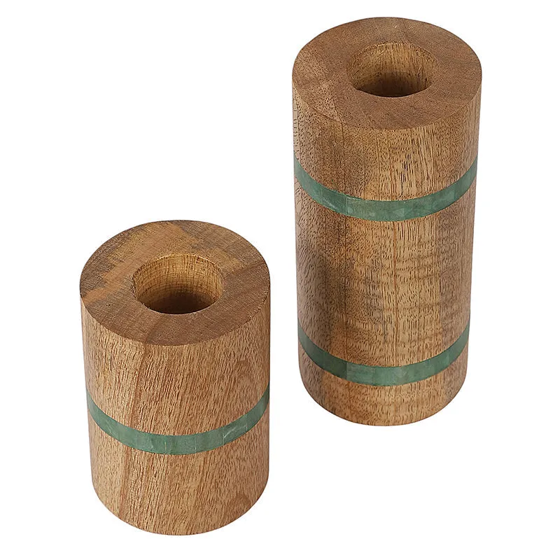 Barrella Mango Wood Candle - Set Of Three media 4