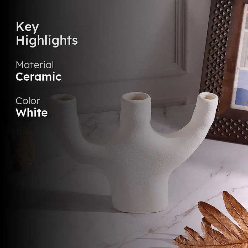 Corella Ceramic Candle Stand media 2