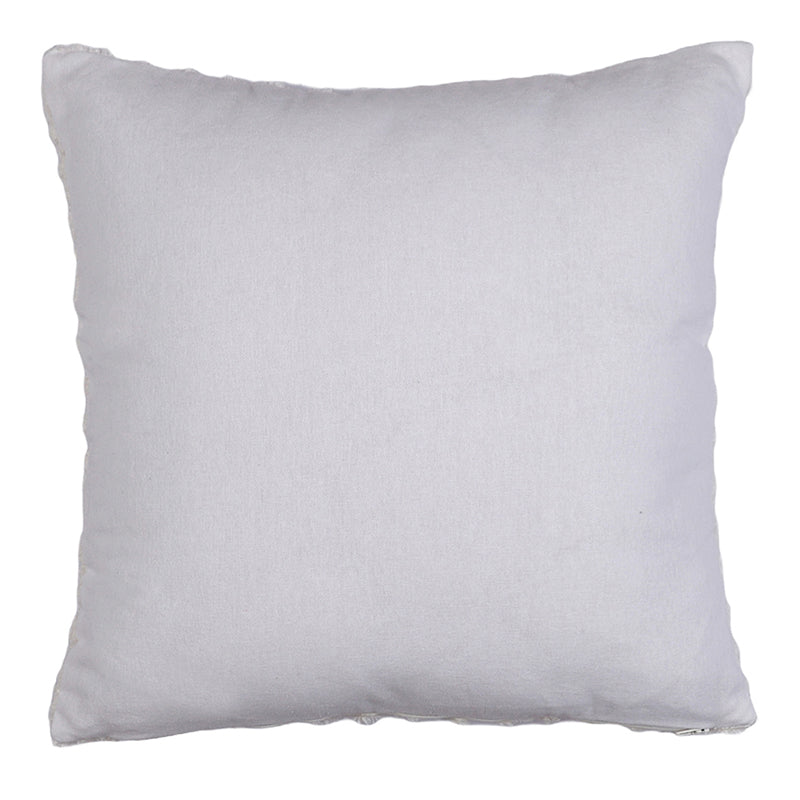 Snug Checks Tufted Cushion Cover - Set Of Two media 5
