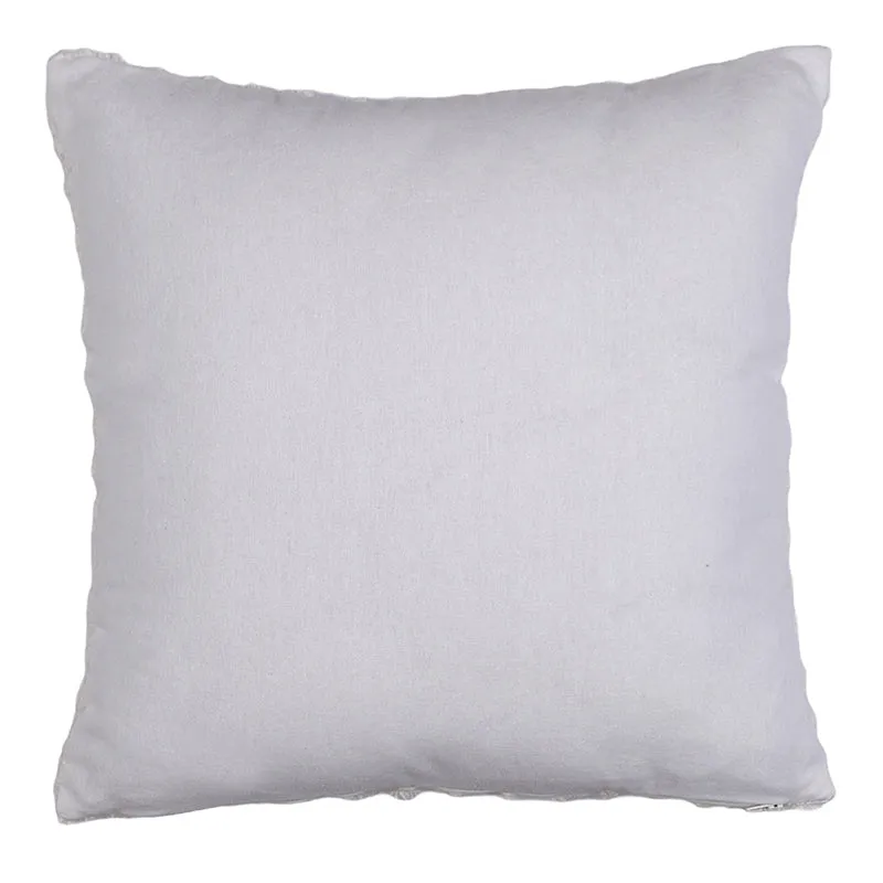 Snug Checks Tufted Cushion Cover - Set Of Two media 5
