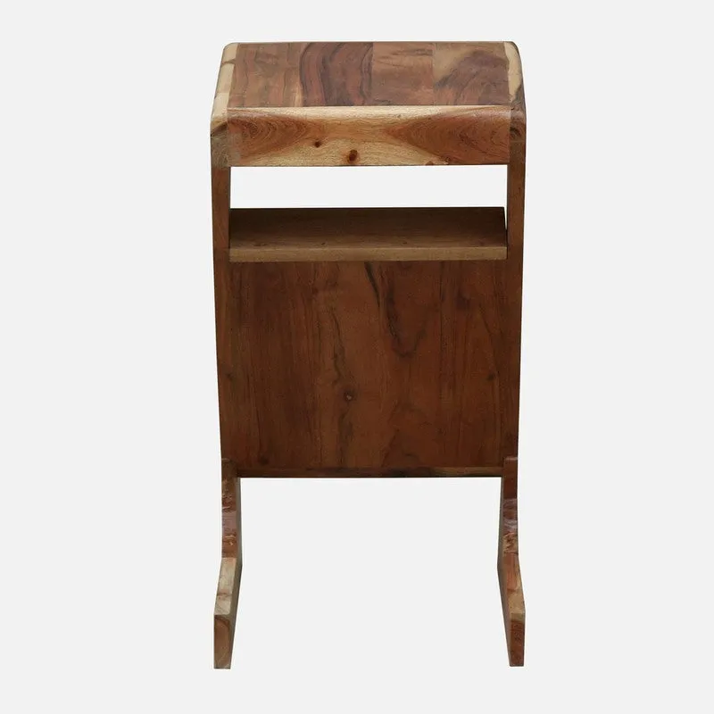 Montero Sheesham Wood Side & Bedside Tables - Brown media 6