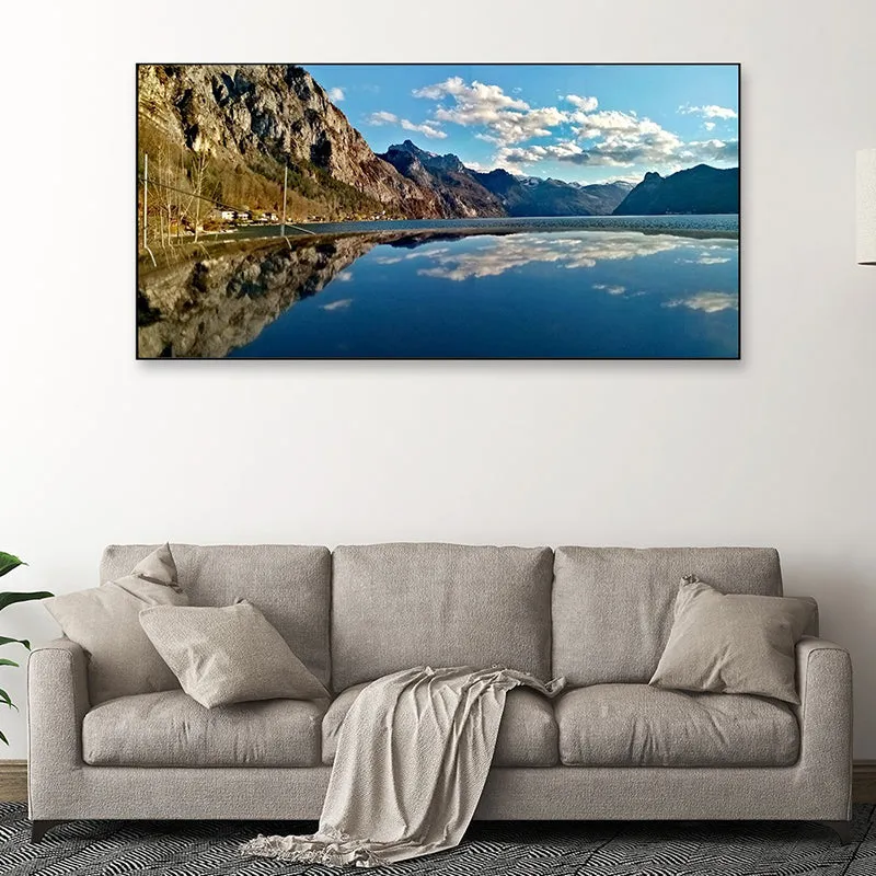 Lake Vista Canvas Wall Painting media 1