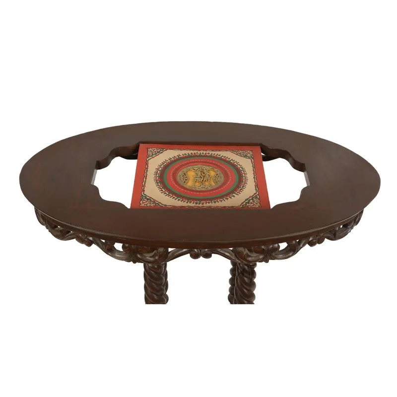 Roho Teak Wood Console Table media 5