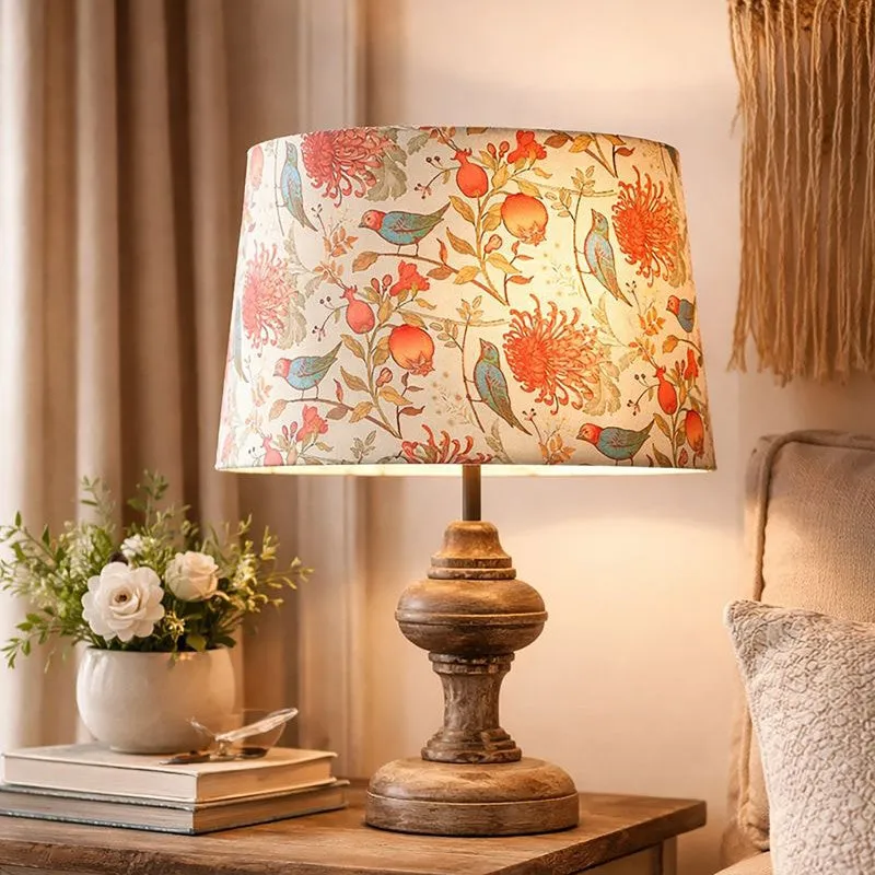 AviaryNest Wooden Table Lamp media 3