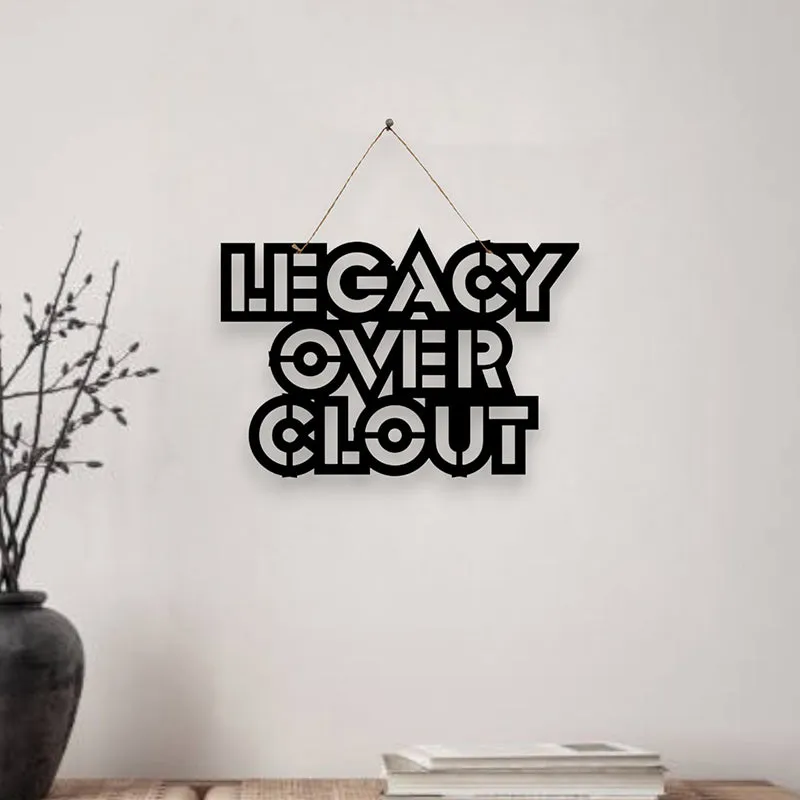 Legacy Over Clout Mild Steel Wall Accent media 1