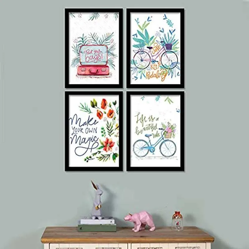 Quote It Right Wall Art - Set Of Four media 1