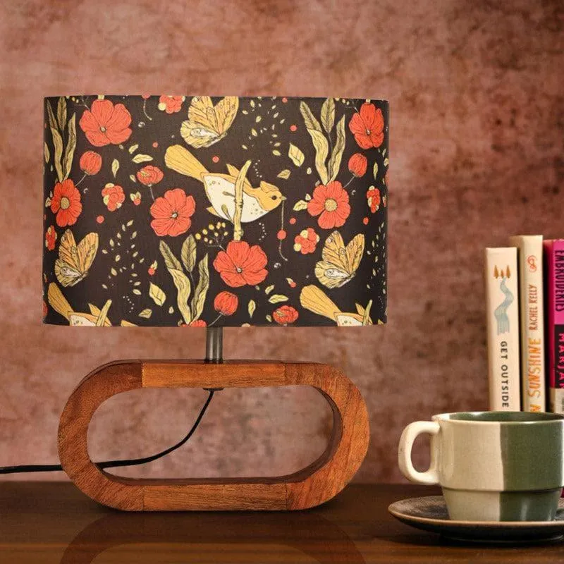 Gardenia Mirza Fabric Table Lamp - Multicolor media 3