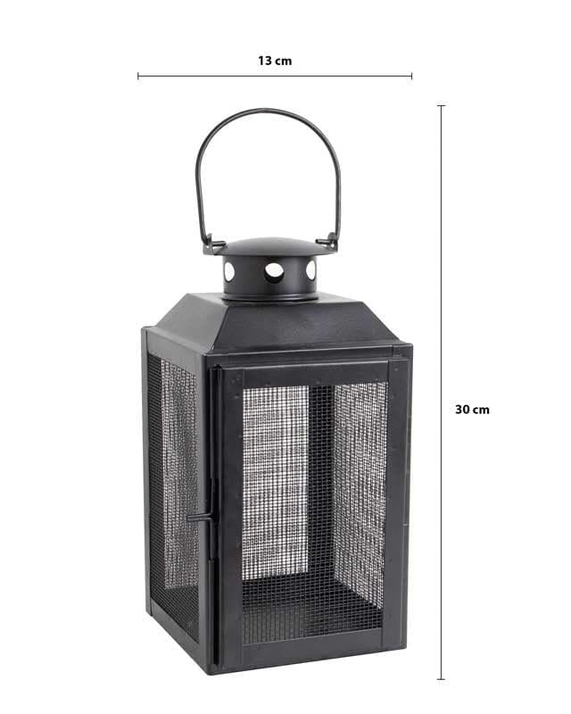 Iron Lady Lantern Metal Table Lamp media 6