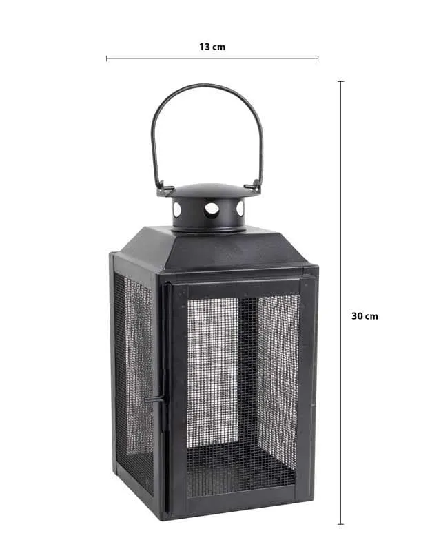 Iron Lady Lantern Metal Table Lamp media 6