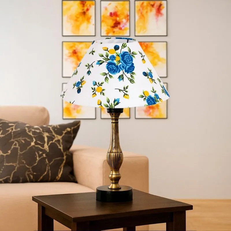 Aurelo Sora Wooden Table Lamp - Multicolor media 4