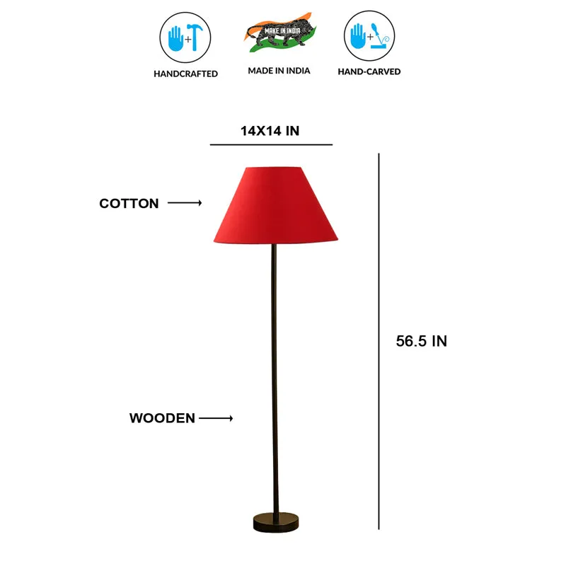 Cotin II Rodin Floor Lamp - Red media 6