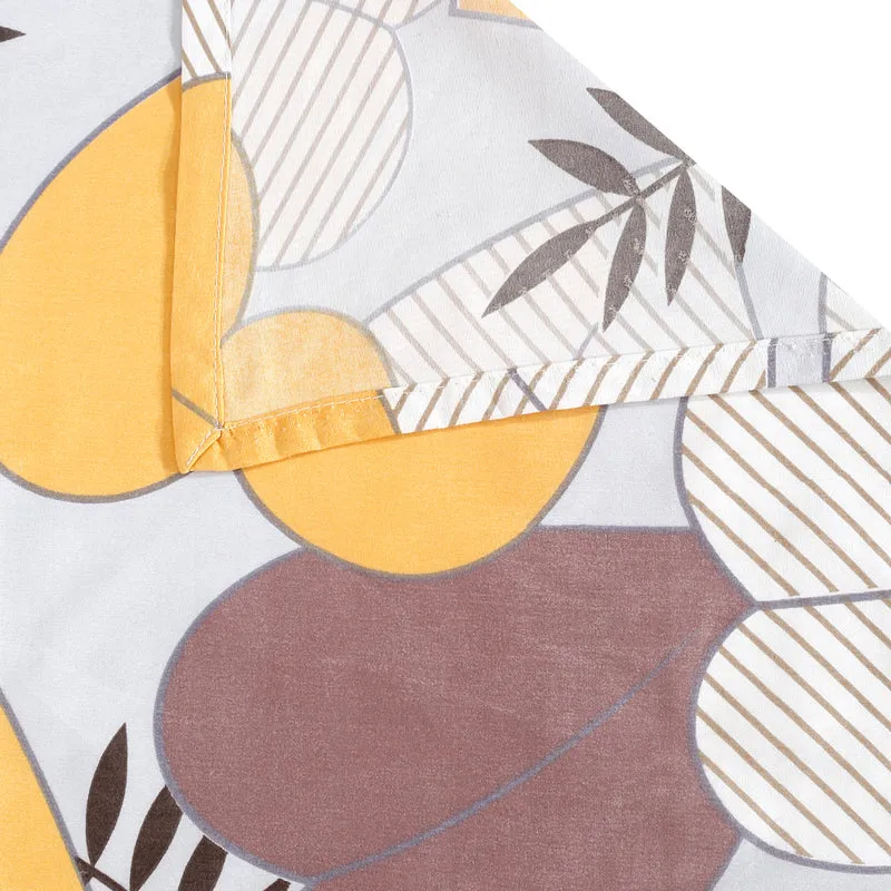 Leafettes Diwan Set (Yellow) - Six Piece Set media 6