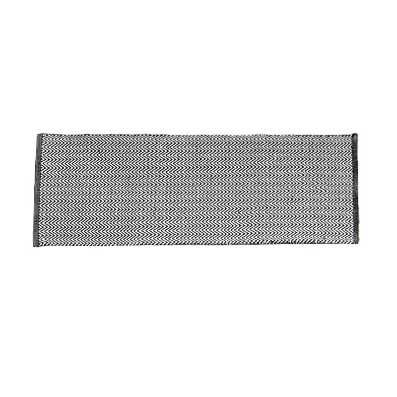 Atelier Cotton Runner Rug - Black media 1