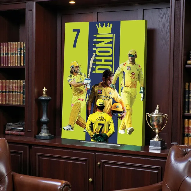 Dhoni Canvas Wall Art media 6