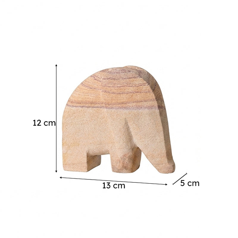 Little Tuskers Stone Bookend - Set Of Two media 7