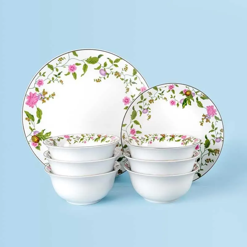 Monsoon Lily Dinner Set - 18 Piece Set media 1