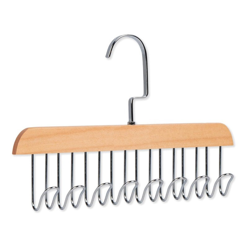 GarmentMate Wood Wood Cloth Hanger - Set Of Two media 3