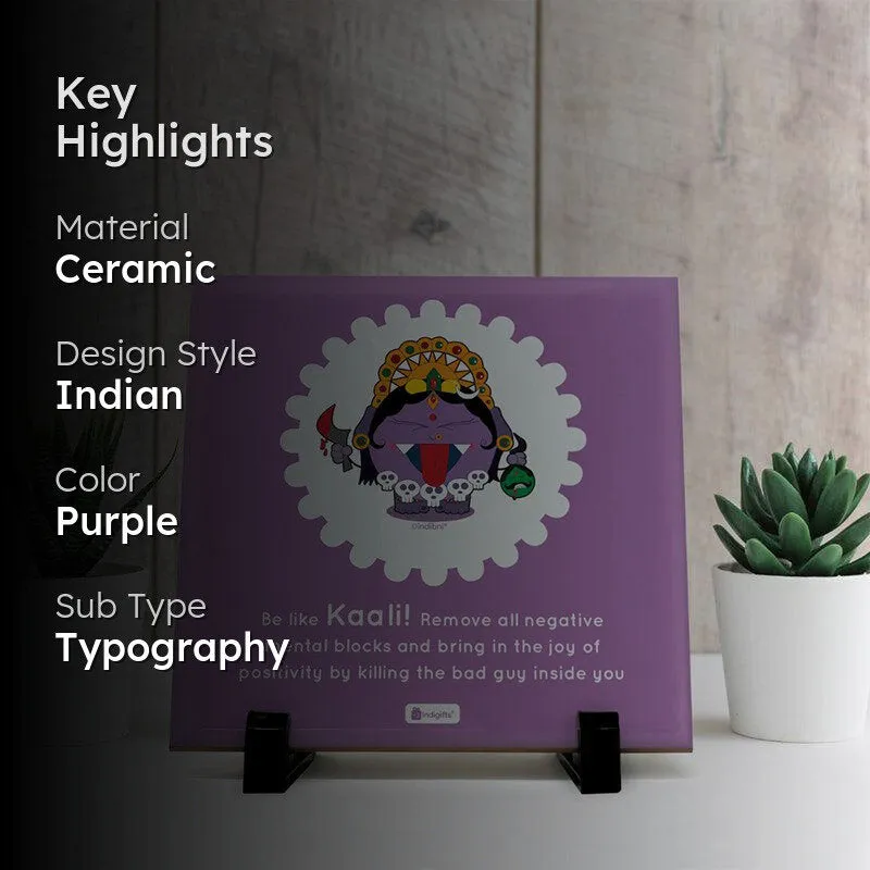 Whimsy Cute Kaali Motivational Showpiece media 2