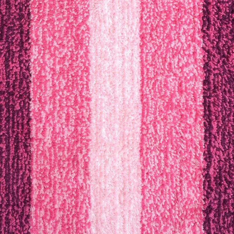 Line Tuft Anti Slip Carpet - Pink media 7