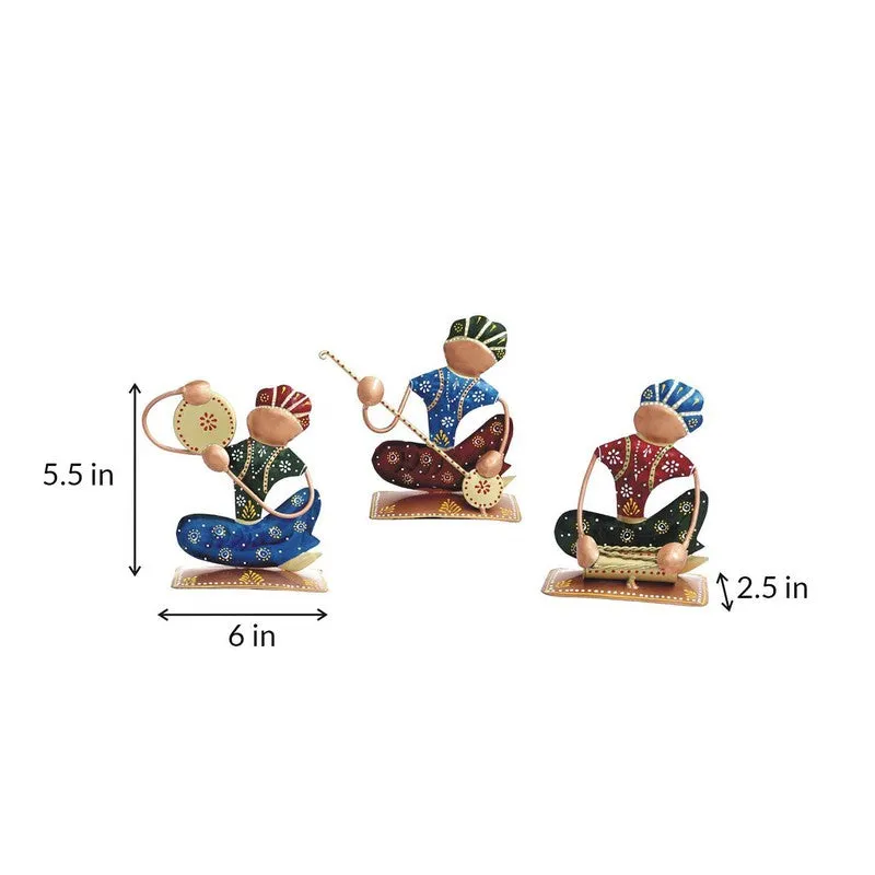 Hand (Painted Musician Iron Set Showpieces) - Set Of Three media 9