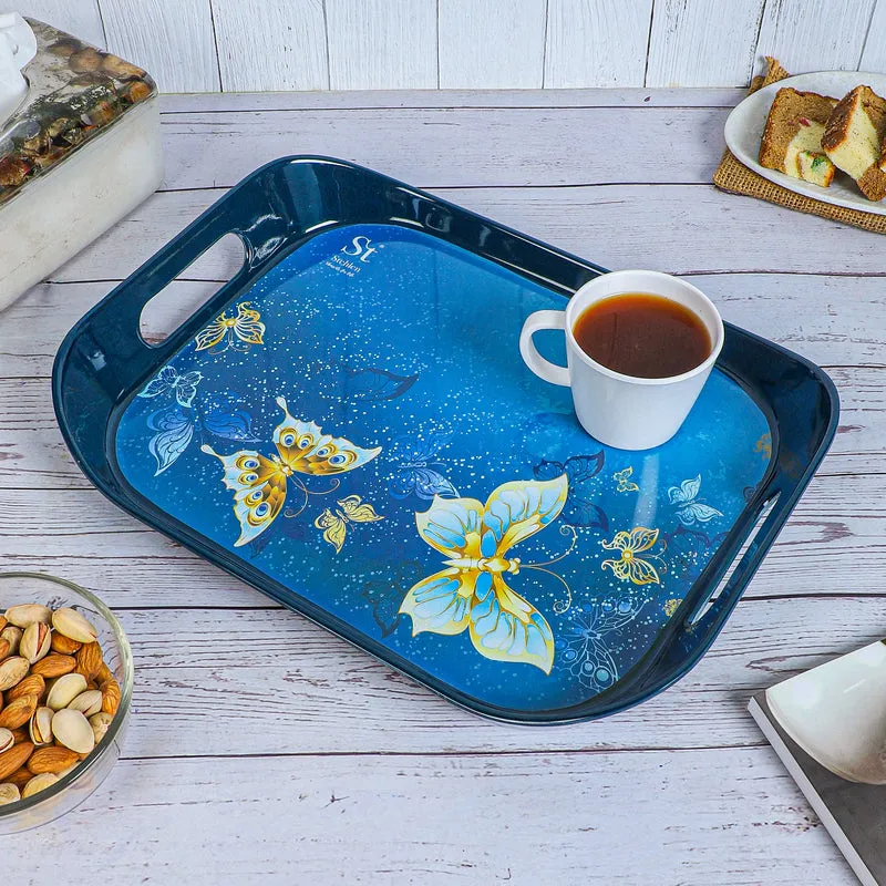 Papilon Nights Melamine Serving Tray media 5