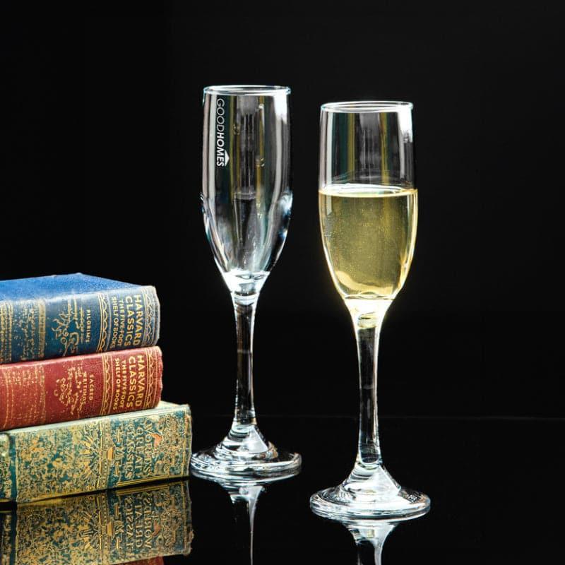 Raven Flute Glasses (180 ML) - Set Of Six