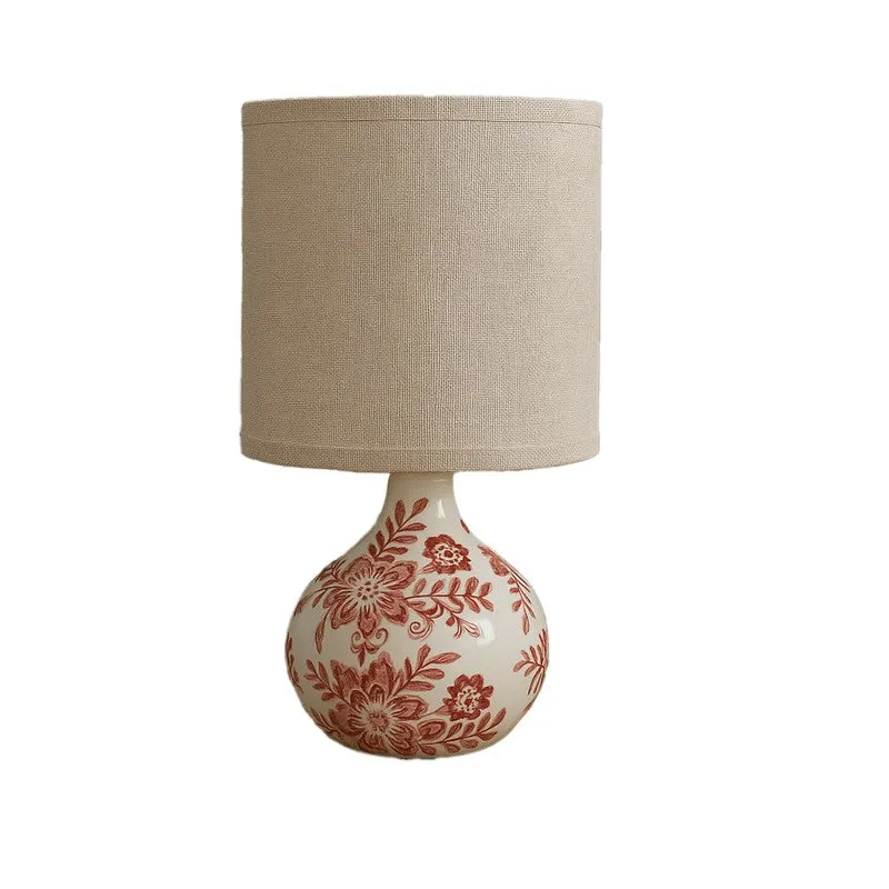 Valenshire Floral Ceramic Table Lamp media 4