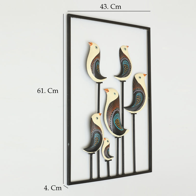 WIngs Of Unity Metal & Ceramic Wall Accent media 5