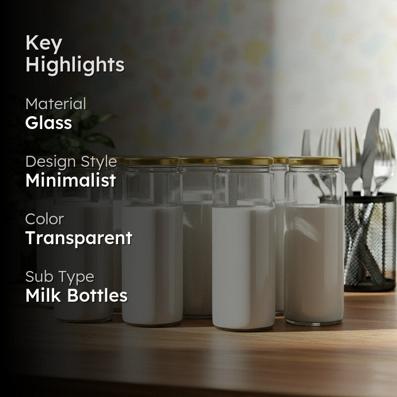 Ellaria Storage Bottle (400 mL Each) - Set Of Eight media 2