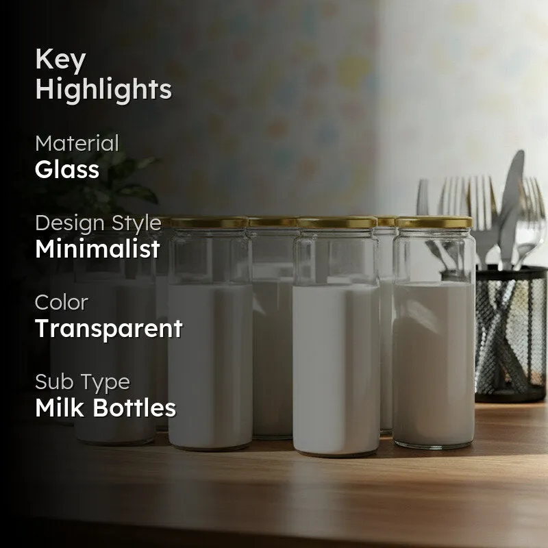 Ellaria Storage Bottle (400 mL Each) - Set Of Eight media 2