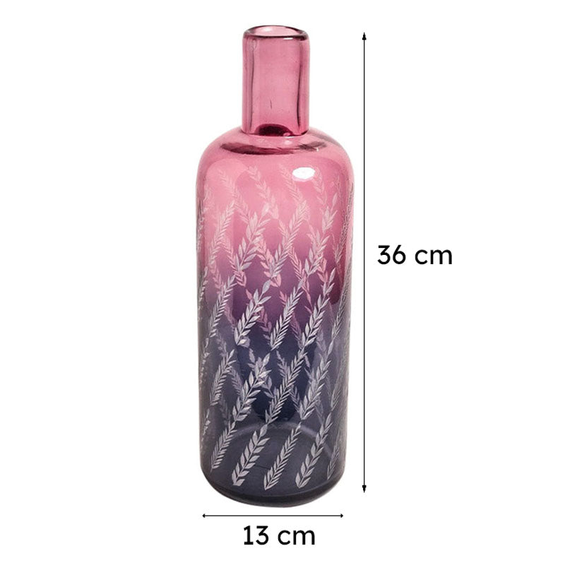 Blushing Dewdrops Glass Vase media 6