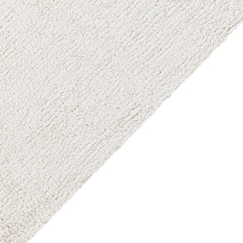 Polka Drops Tufted Cotton Area Rug - White, Multicolor - 6