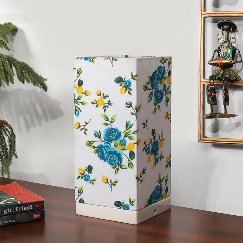 Fleur Edge Cotton Table Lamp - Multicolor media 3