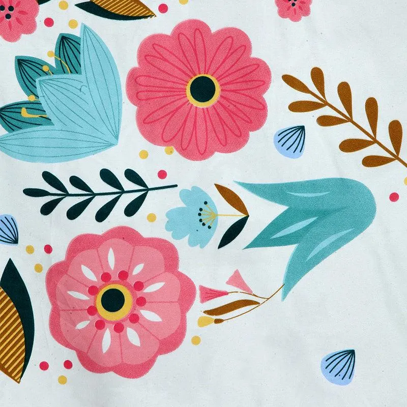 Nitro Floral Bedsheet - 150 GSM media 6