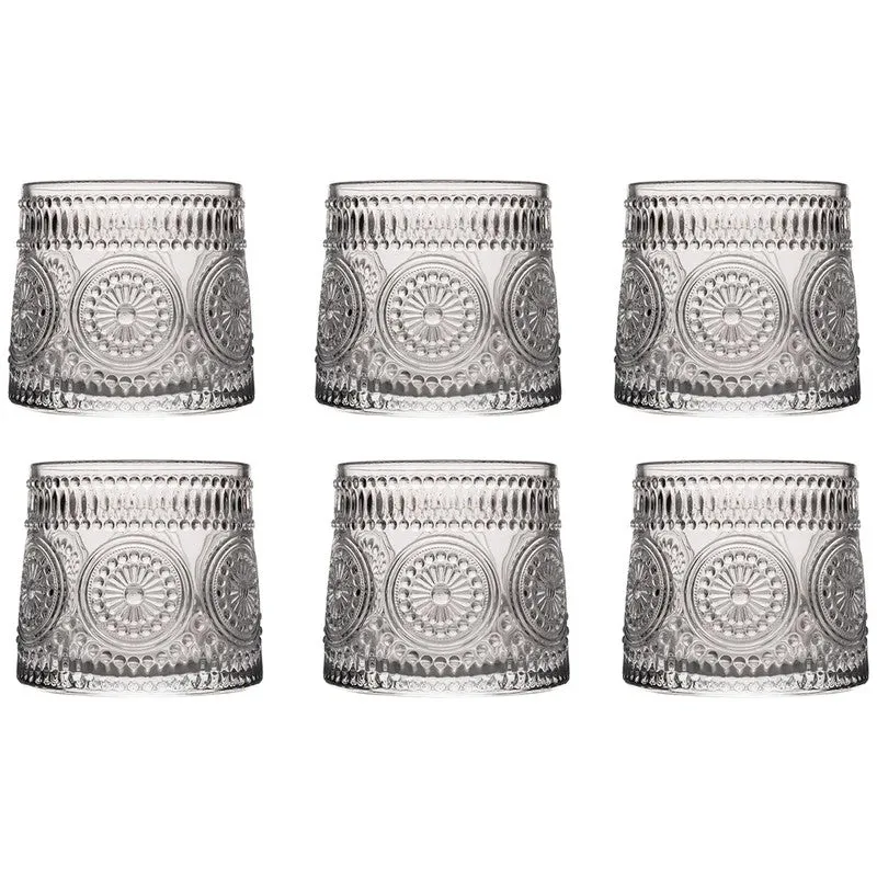 Sipra Whiskey Glasses (Trasparent,350 mL Each) - Set Of Six media 3